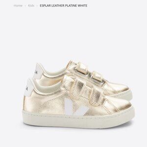 Brand new gold vecro veja size 4